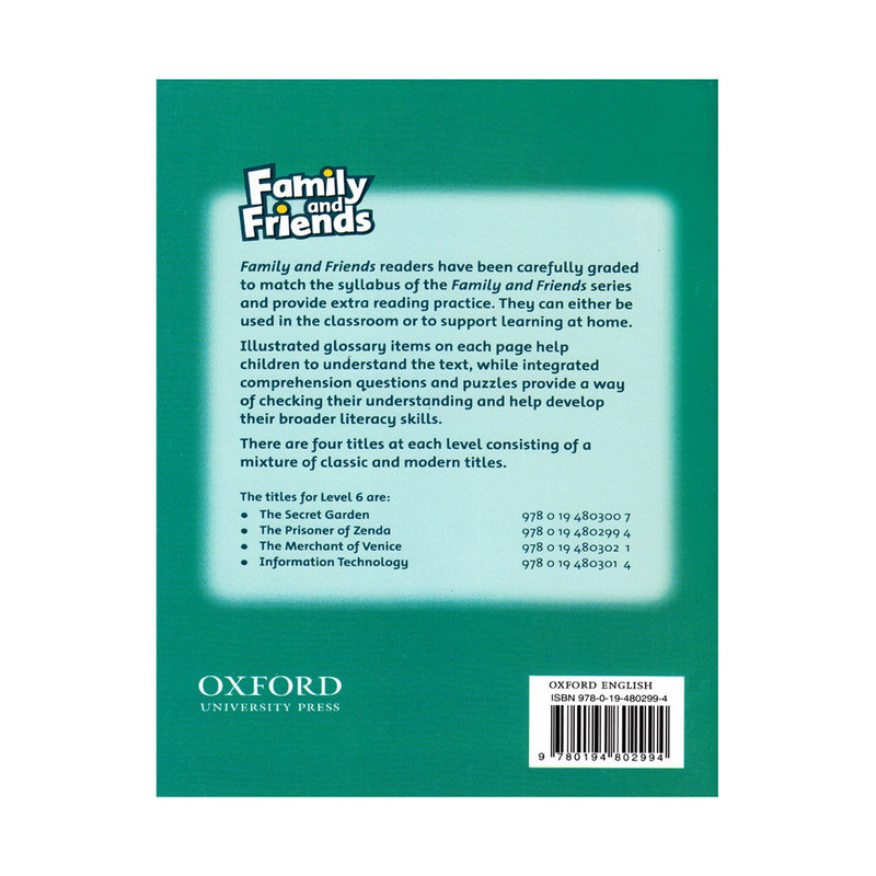 کتاب Family And Friends 6 اثر جمعی از نویسندگان انتشارات آرماندیس پنج جلدی