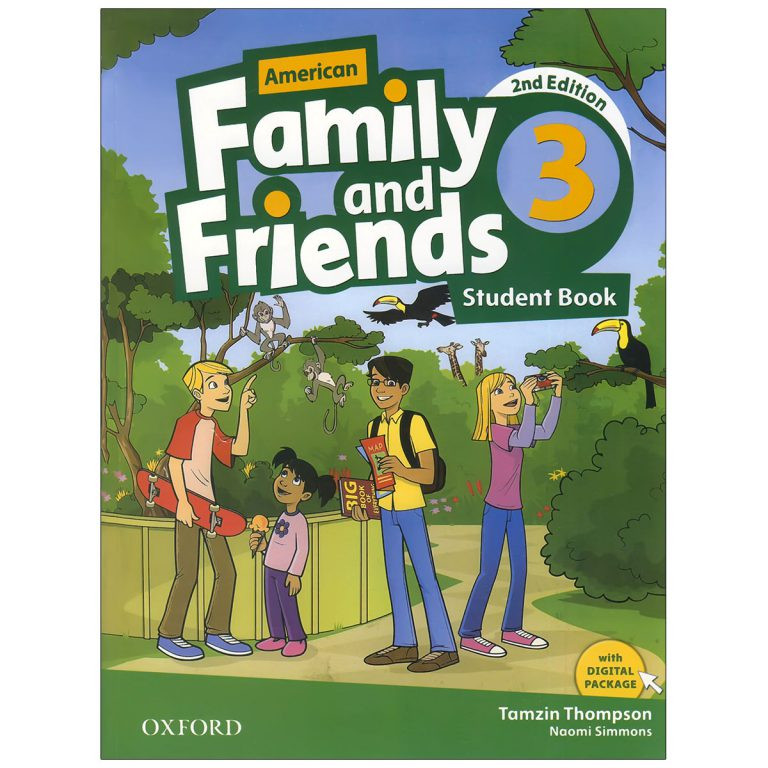 کتاب American Family and Friends 3 Packed اثر جمعی از نویسندگان انتشارات Oxford شش جلدی