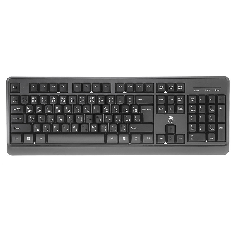 کیبورد با سیم پی نت مدل KB3000