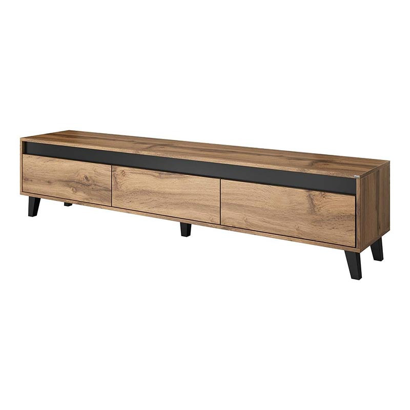 میز تلویزیون هیراد مدل TV144-MDF مناسب برای تلویزیون تا 75 اینچ