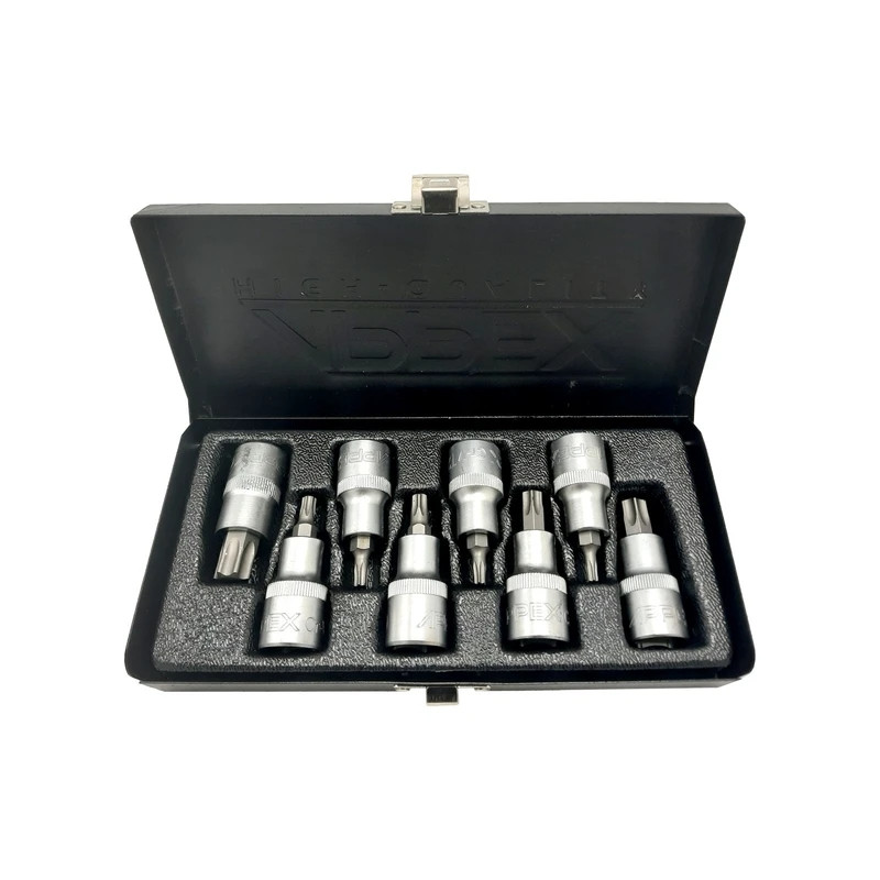 آچار آلن بکس ستاره ای اپکس مدل AJ-APX-6028 مجموعه 8 عددی