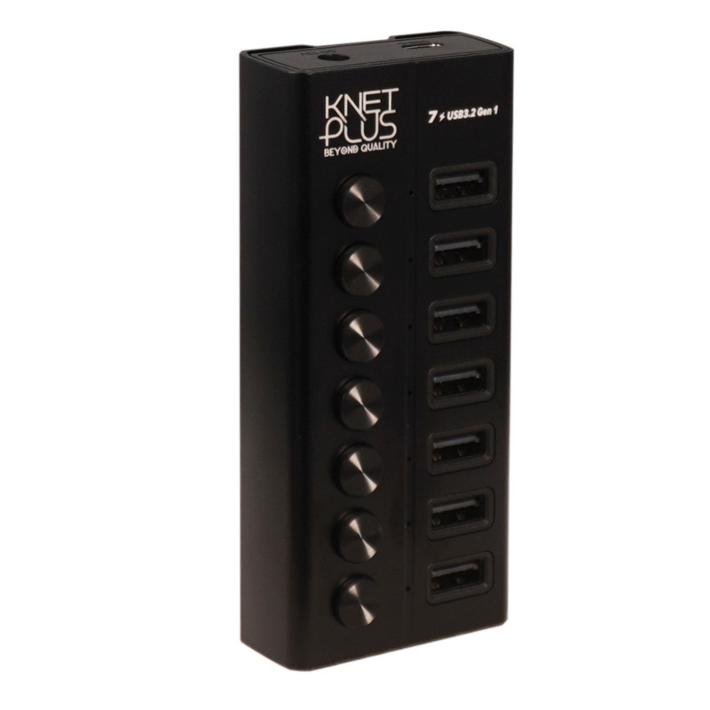 هاب 7 پورت USB 3.2 کی نت پلاس مدل KP-HA17