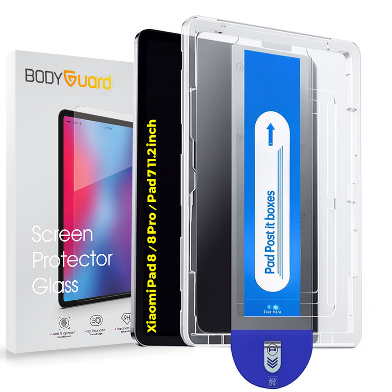 محافظ صفحه نمایش شیشه ای بادیگارد مدل TabG Frame مناسب برای تبلت شیائومی Pad 8 / Pad 8 Pro / Pad 7 / Pad 7 Pro 11.2 inch