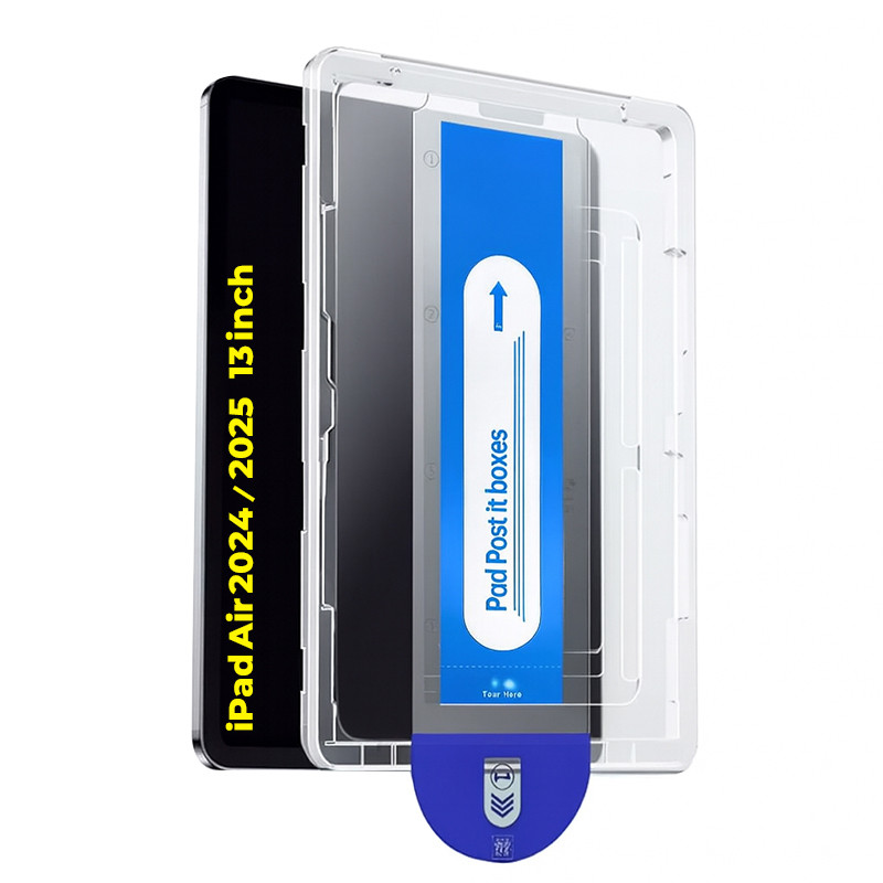 محافظ صفحه نمایش شیشه ای بادیگارد مدل TabG Frame مناسب برای تبلت اپل iPad Air 13 inch 2024 / 2025