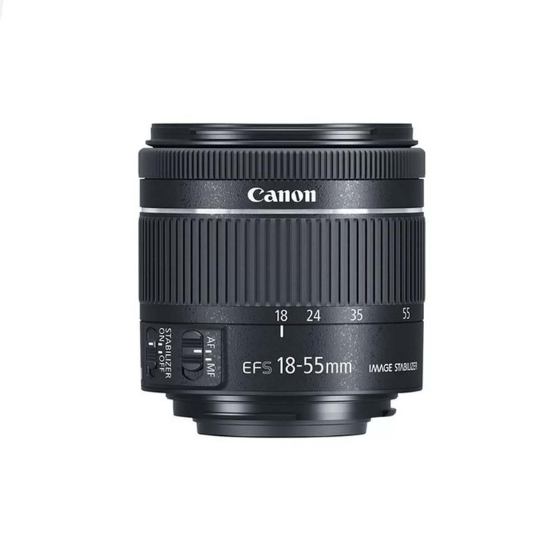 لنز دوربین کانن مدل EFS18-55mm stm  کد no box