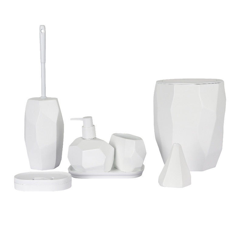 ست سرویس بهداشتی 7 پارچه دلفین مدل FN-706-W
