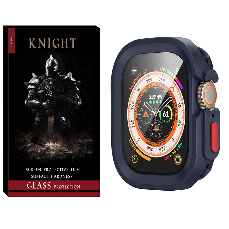 کاور نایت مدل SIC Armor KT مناسب برای اپل واچ Ultra / Ultra 2 49mm به همراه محافظ صفحه نمایش