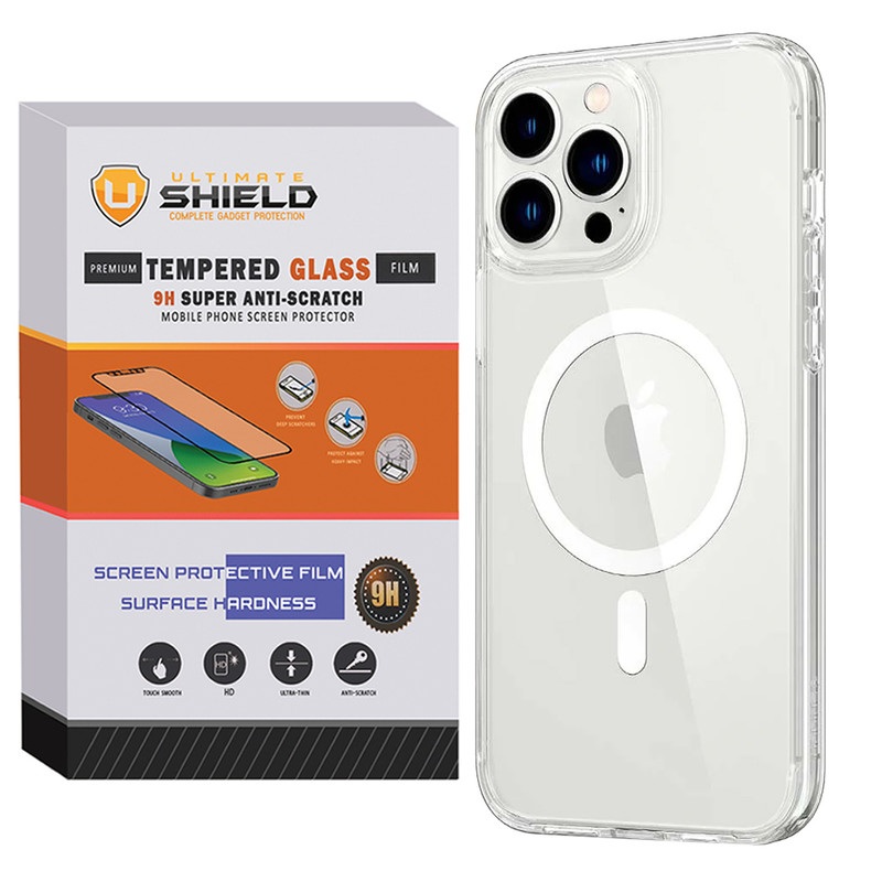 کاور آلتیمیت شیلد مدل Clear Magsafe مناسب برای گوشی موبایل اپل Iphone 13 Pro