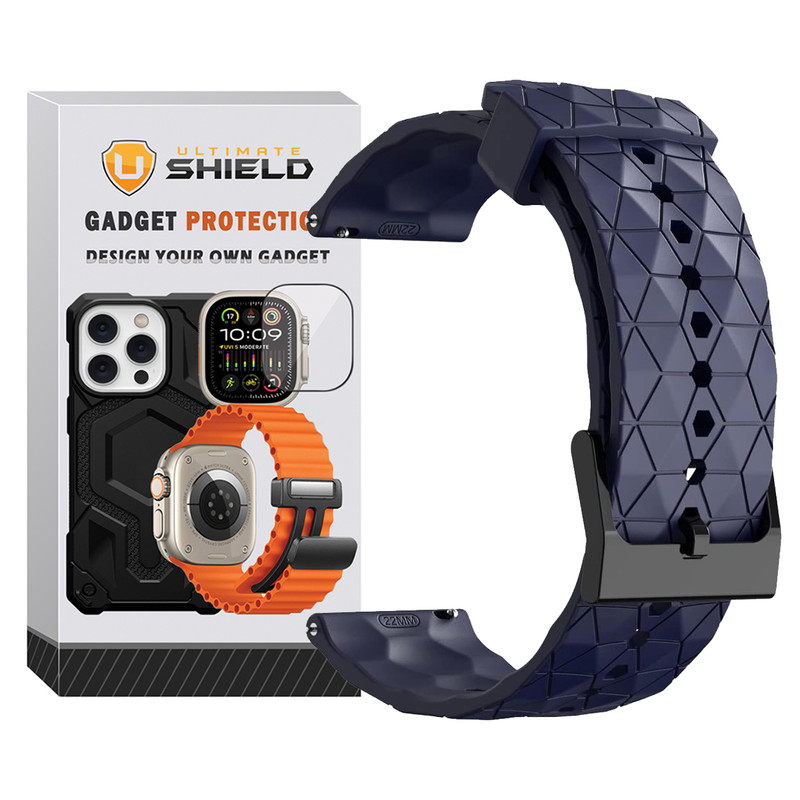 بند آلتیمیت شیلد مدل Ball Band TW مناسب برای ساعت هوشمند گلوریمی سایز 22 میلی متری GX SPORT / GX Race
