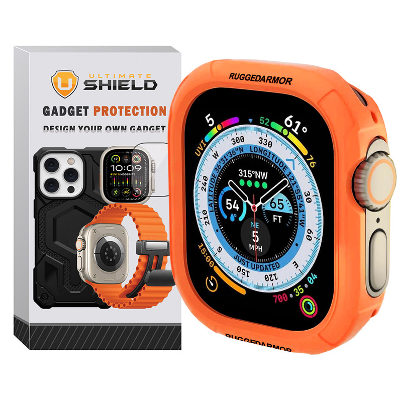 کاور آلتیمیت شیلد مدل Rugged ARM مناسب برای اپل واچ Ultra 3 49mm