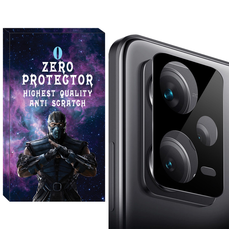 محافظ لنز دوربین زیرو مدل 3D-ZR مناسب برای گوشی موبایل شیائومی Redmi Note 12 Pro 5G