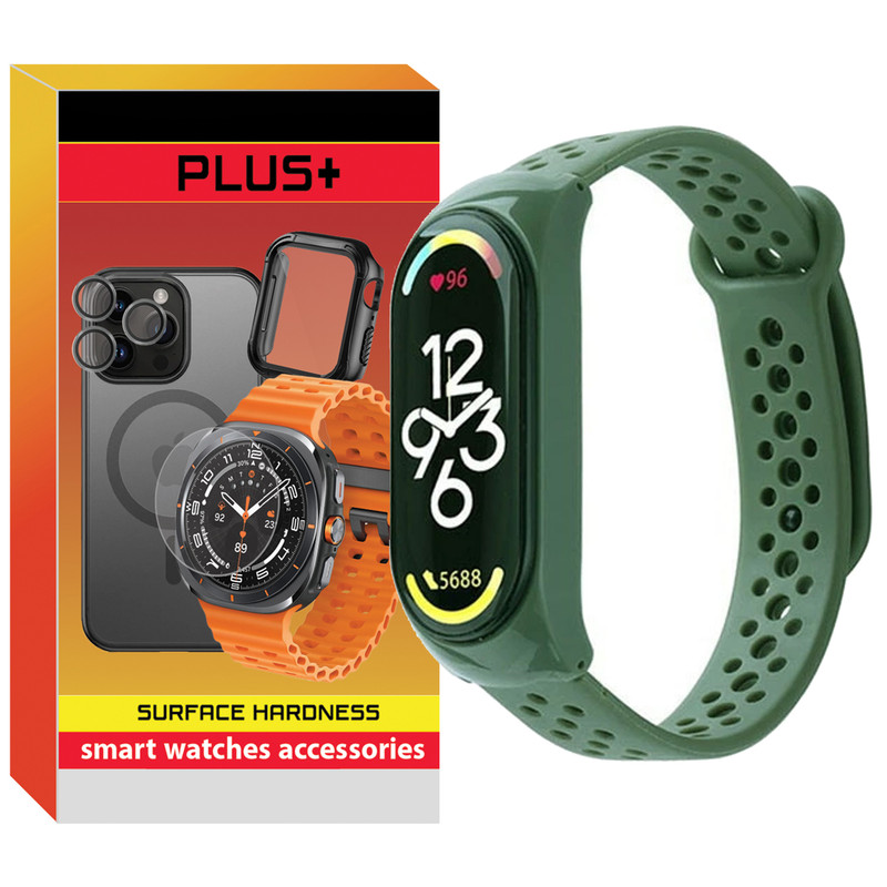 بند پلاس مدل H Guard Strap PL مناسب برای ساعت هوشمند شیائومی Mi band 7