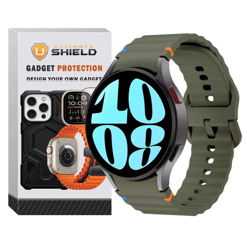 بند آلتیمیت شیلد مدل Silic ARC مناسب برای ساعت هوشمند سامسونگ Galaxy Watch 6 40mm / 44mm / Classic 43mm / Classic 47mm