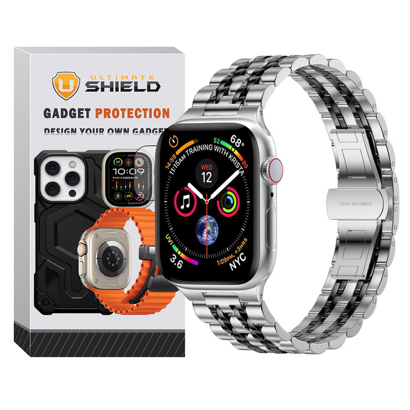 بند آلتیمیت شیلد مدل 7Bead SLV 2C مناسب برای اپل واچ 41 mm سری 7