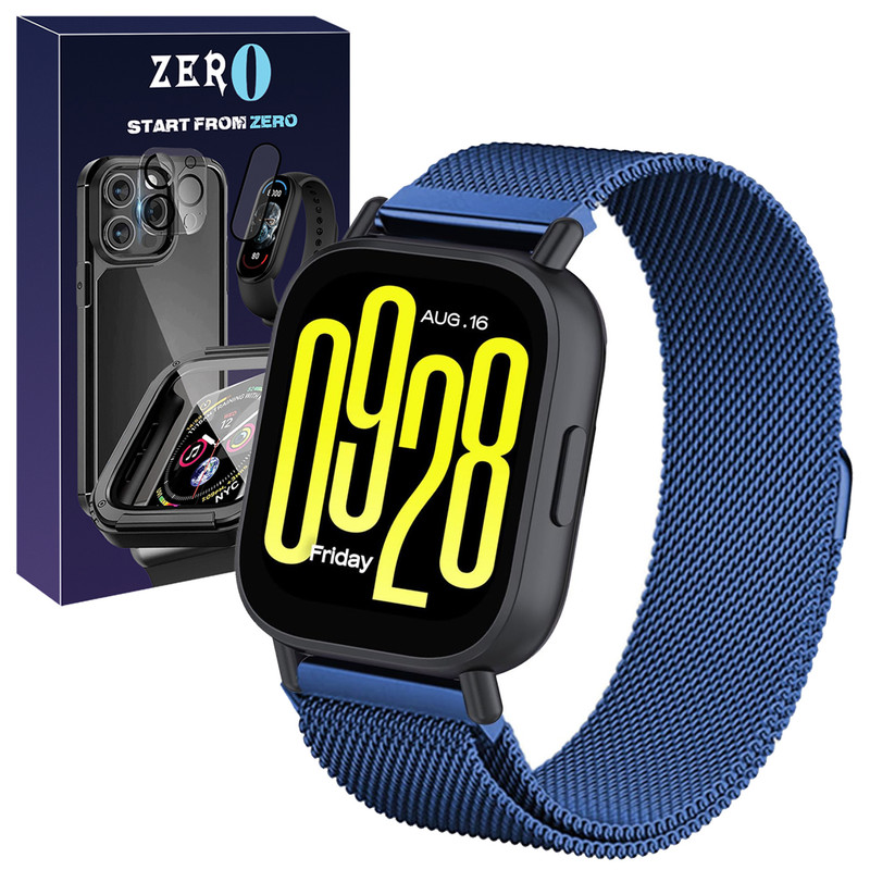 بند زیرو مدل MilanStrap ZR TW مناسب برای ساعت هوشمند شیائومی Redmi watch 5 Active / watch 5 Lite 22mm