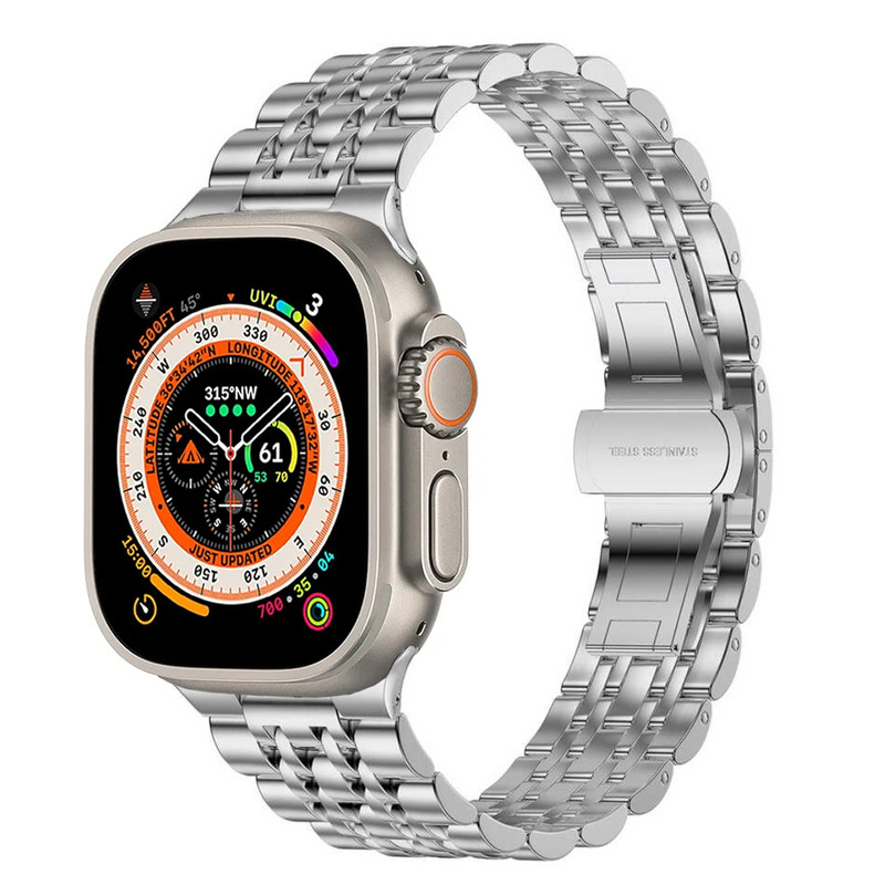 بند آلتیمیت شیلد مدل 7Bead مناسب برای ساعت هوشمند ورنا W45 Max 49mm