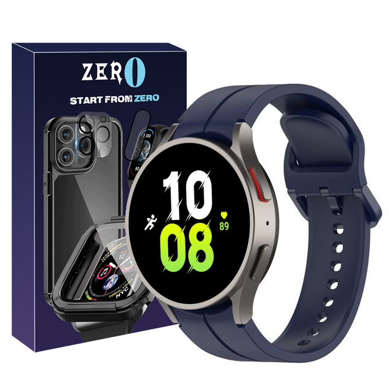 بند زیرو مدل Silic ORG AC-ZR مناسب برای ساعت هوشمند سامسونگ Galaxy Watch 5 40mm