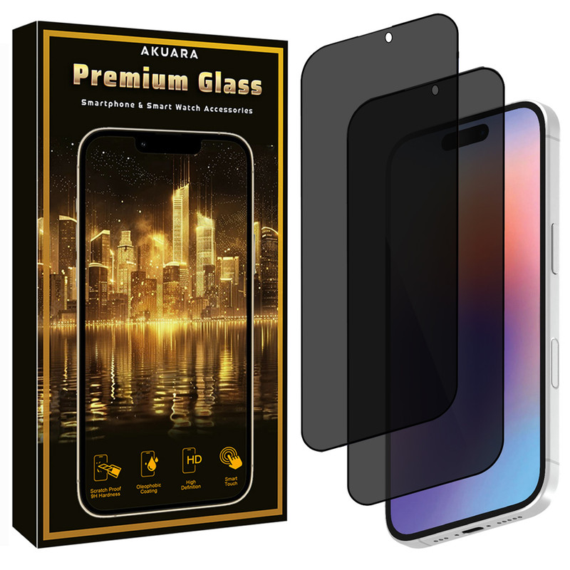 محافظ صفحه نمایش آکوآرا مدل Premium PRV2 مناسب برای گوشی موبایل اپل iPhone 17 بسته دو عددی