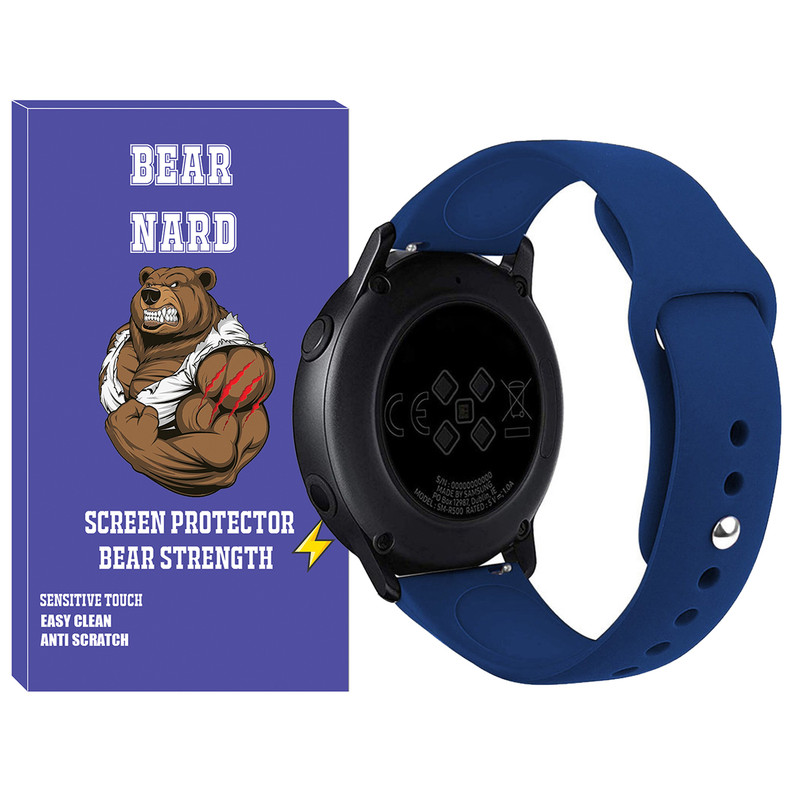 بند برنارد مدل SIC-BR مناسب برای ساعت هوشمند سامسونگ Galaxy Watch 42mm / Watch Active 40mm / Watch Active 2 40mm / Watch Active 2 44mm / Watch 3 41mm