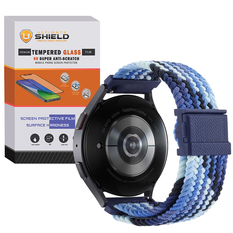 بند آلتیمیت شیلد مدل Braided Magnet UL مناسب برای ساعت هوشمند سامسونگ Galaxy watch 6 40mm / 6 44mm / 6 classic 43mm / 6 classic 47mm