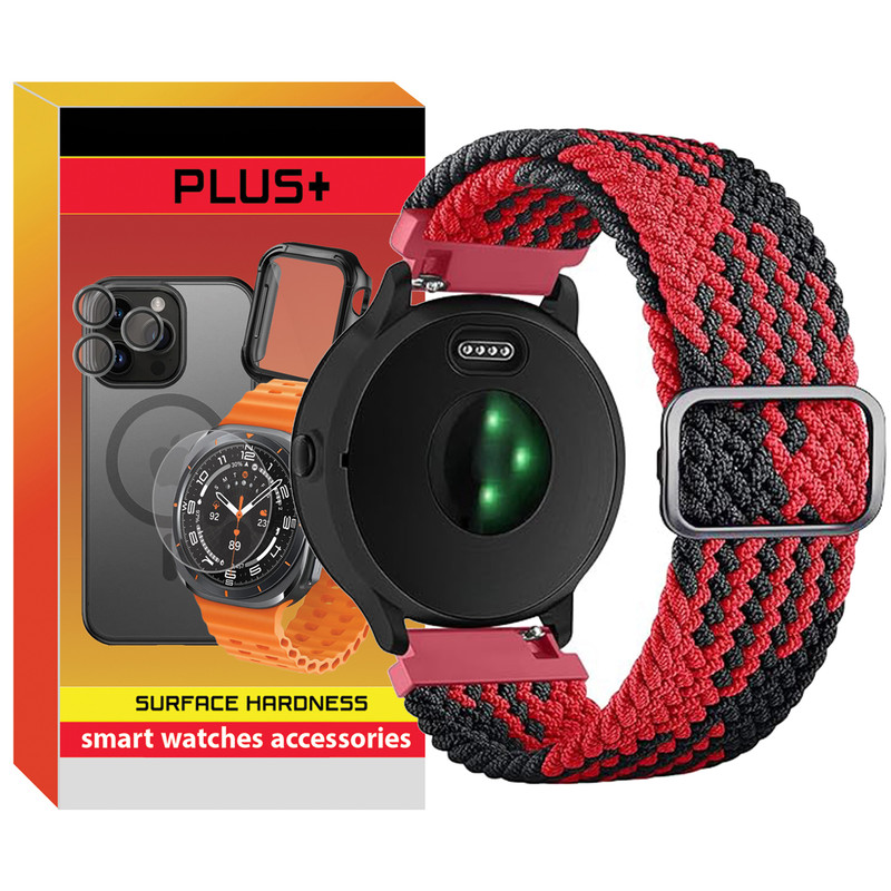 بند پلاس مدل Braided BKR PL TW مناسب برای ساعت هوشمند شیائومی S1 / S1 Active / S2 / Mi Watch XMWTCL02 / Mi Watch Color 2 / Mi Watch Color