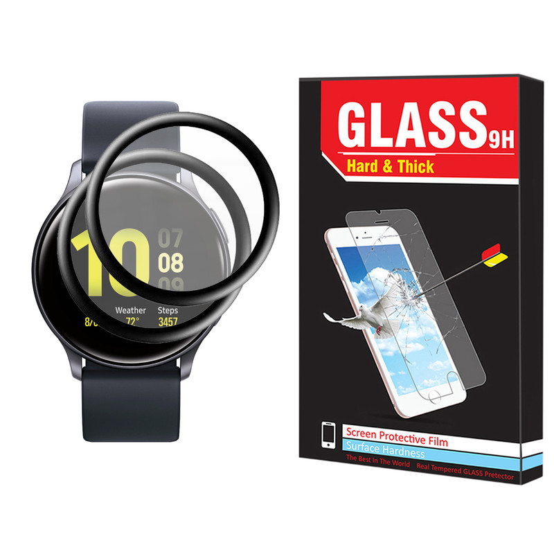 محافظ صفحه نمایش نانو هارد اند تیک مدل NHT مناسب برای ساعت هوشمند سامسونگ Galaxy Watch Active 44mm بسته دو عددی
