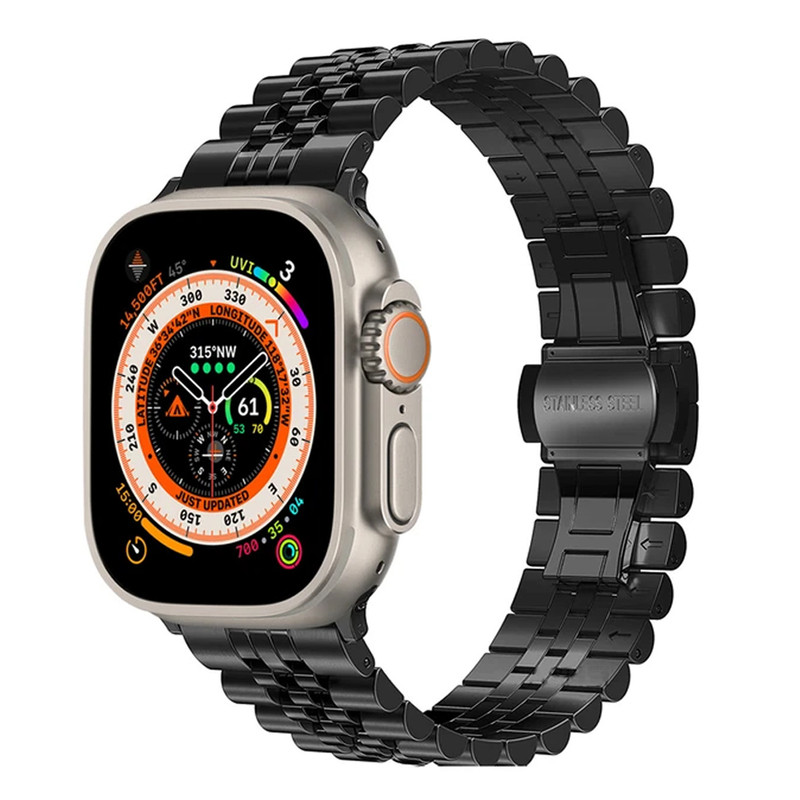 بند آلتیمیت شیلد مدل 5Bead مناسب برای ساعت هوشمند ورنا W45 Max 49mm