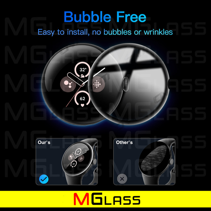 محافظ صفحه نمایش نانو ام‌گلس مدل GLS_Pmma مناسب برای ساعت هوشمند میبرو GS Pro 47mm
