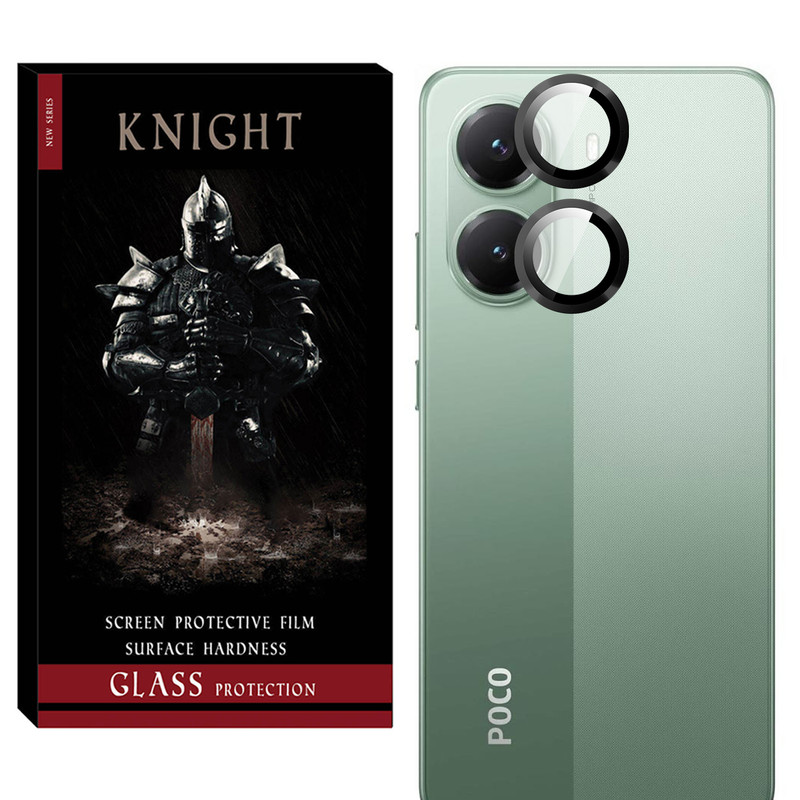 محافظ لنز دوربین فلزی نایت مدل RNG MTL KT مناسب برای گوشی موبایل شیائومی Poco X7 Pro