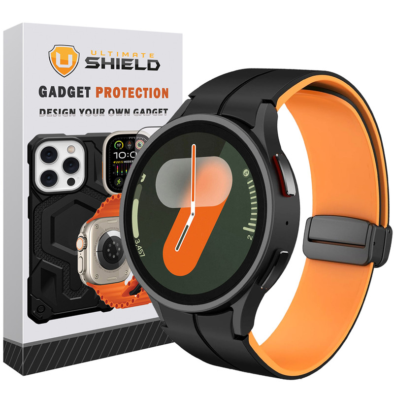 بند آلتیمیت شیلد مدل ORG-MAG-BK2C مناسب برای ساعت هوشمند سامسونگ Galaxy Watch 6 44mm