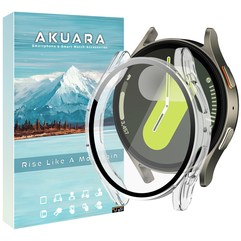 کاور آکوآرا مدل Full Protection Guard مناسب برای ساعت هوشمند سامسونگ Galaxy Watch 6 44mm