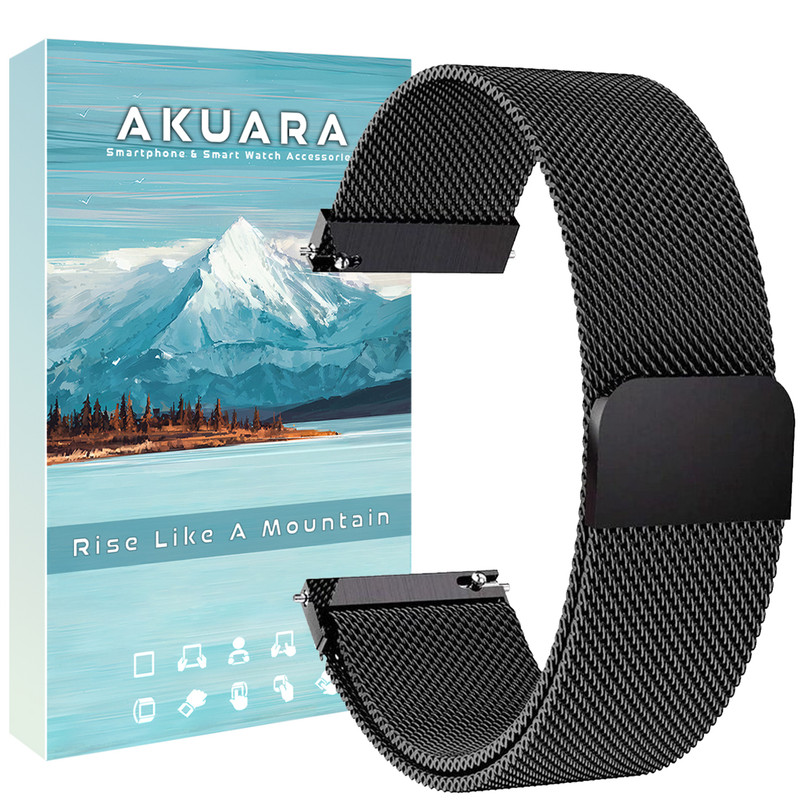 بند آکوآرا مدل Milanese AK مناسب برای ساعت هوشمند شیائومی S1 / S1 Active / S2 / Mi Watch XMWTCL02 / Mi Watch Color 2 / Mi Watch Color