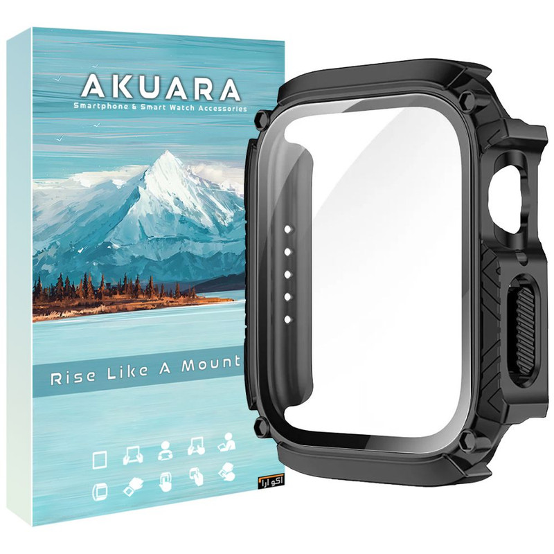 کاور آکوآرا مدل AR Protection مناسب برای اپل واچ Series SE 2022 Aluminum Case 44mm / SE 2021 Aluminum Case 44mm / Series 5 44mm / Series 6 44mm / SE 44mm 