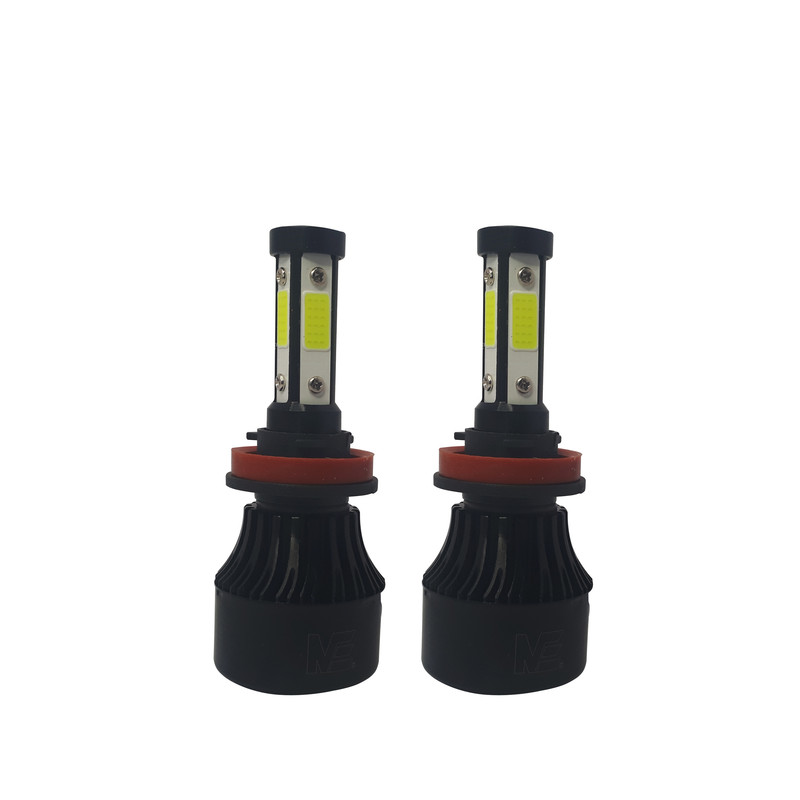 لامپ هدلایت خودرو مدل چهار طرفه کد H11 بسته دو عددی