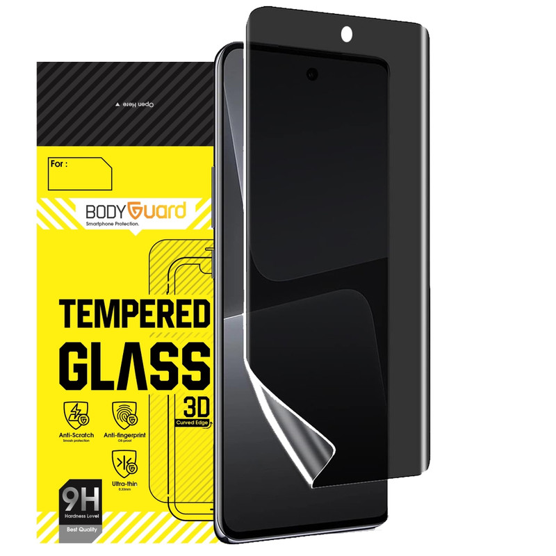 محافظ صفحه نمایش حریم شخصی بادیگارد مدل Hydrogel مناسب برای گوشی موبایل شیائومی Redmi Note 15 Pro / Note 15 Pro Plus