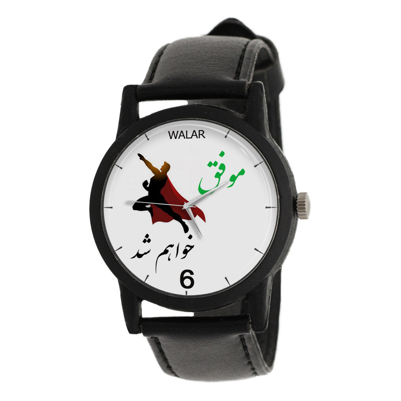 ساعت مچی عقربه ای مردانه والار طرح موفق خواهم شد مدل LF1295
