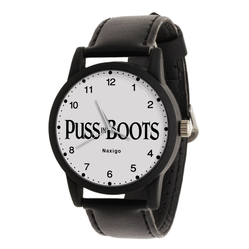 ساعت مچی عقربه ای ناکسیگو مدل Puss in Boots کد LF14320