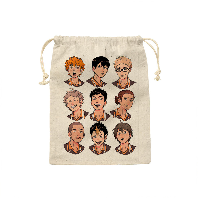 کیسه نان و سبزی ترمه طراحان ایده مدل انیمه آبشار سرنوشت Haikyu کد strm0603 - M