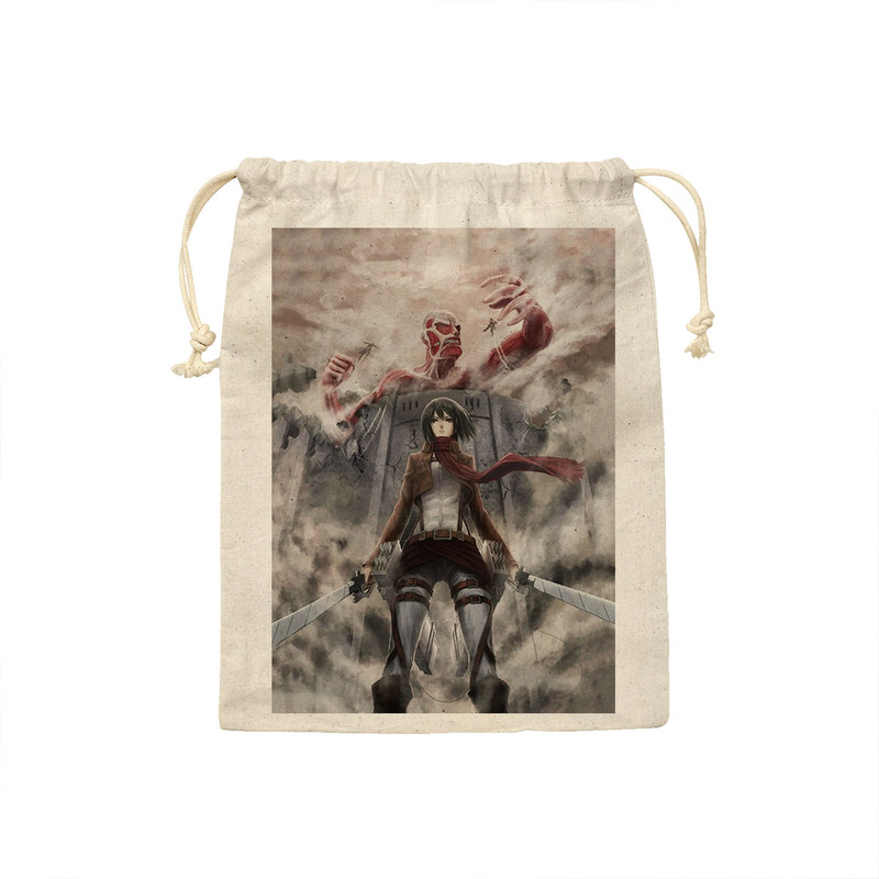 کیسه نان و سبزی ترمه طراحان ایده طرح اَتک آن تایتان Attack on Titan کد strm0372 - S