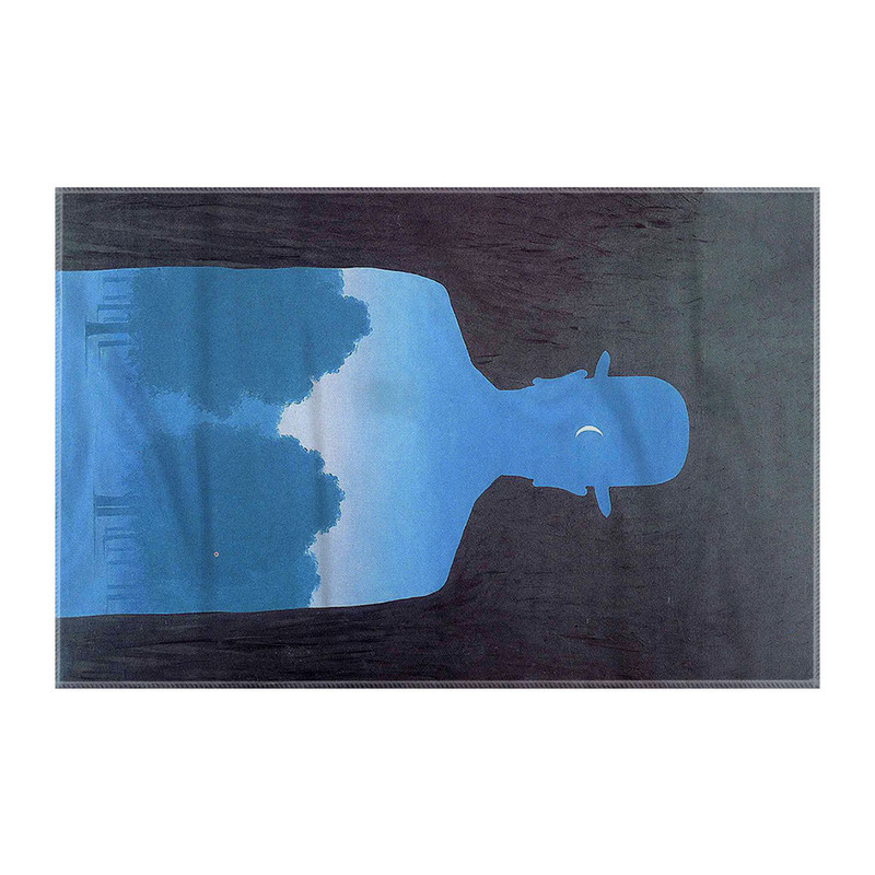 کاغذ کادو ترمه طراحان ایده مدل دوست نظم از ماگریت کد art0362 
