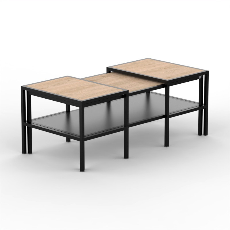 میز جلومبلی مستطیلی هیراد مدل J35-MDF