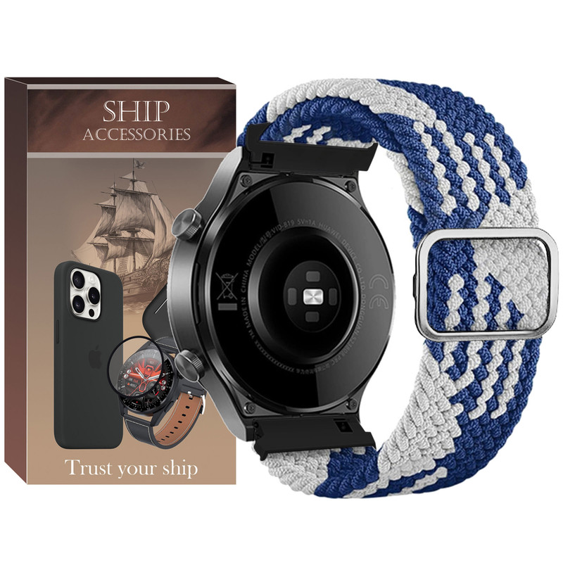 بند شیپ مدل Mixed Braided Solo SH مناسب برای ساعت هوشمند سامسونگ Galaxy watch 4 40mm / watch 4 44mm / watch 4 Classic 42mm / watch 4 classic 46mm