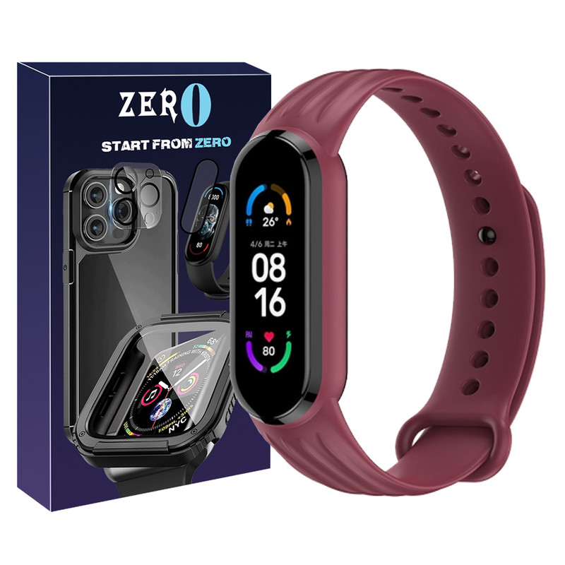 بند زیرو مدل NV SIC ZR مناسب برای ساعت هوشمند شیائومی Mi band 4/5/6