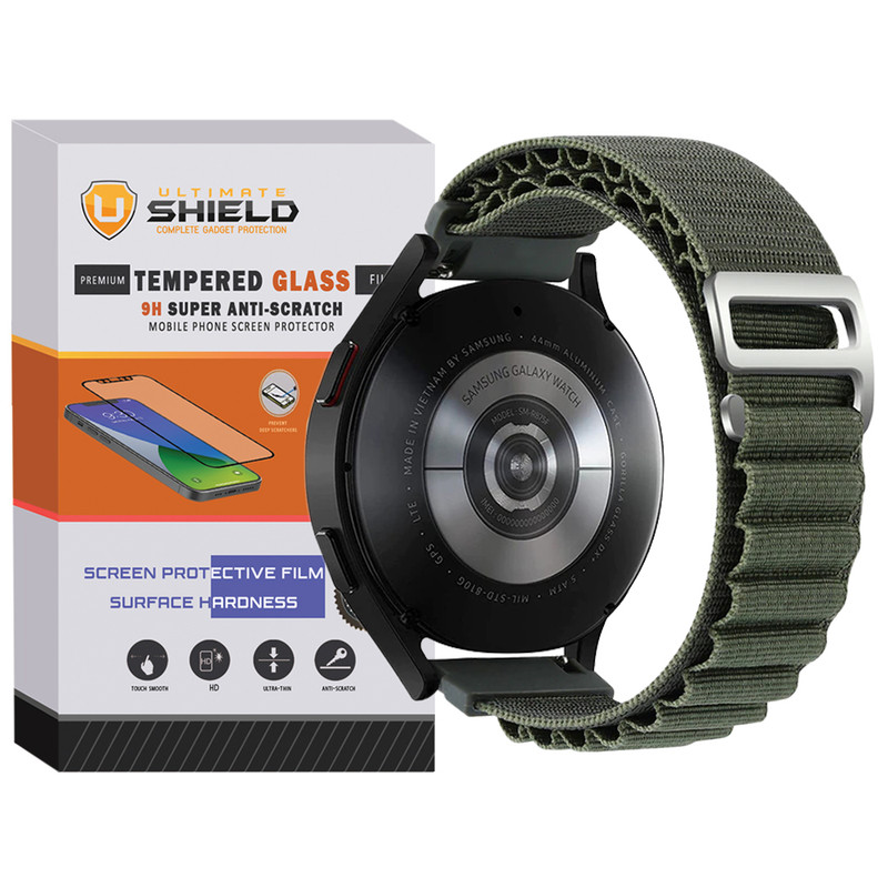 بند آلتیمیت شیلد مدل Loop Alpine مناسب برای ساعت هوشمند سامسونگ Galaxy Watch 4 40mm / watch 4 42mm / watch 4 44mm