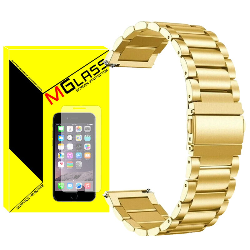 بند ام‌گلس مدل 3Bead-MG-TW مناسب برای ساعت هوشمند گلوریمی M1 Pro / GS1 Pro / Calling Watch M2
