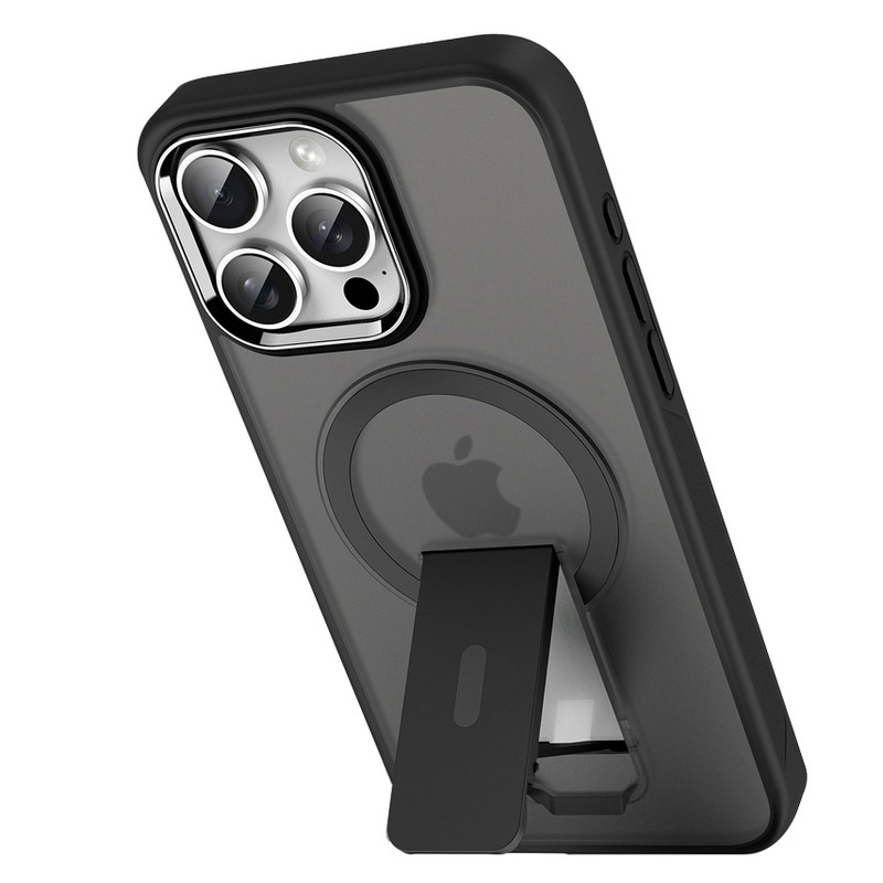 کاور بادیگارد مدل New Stand مناسب برای گوشی موبایل اپل iPhone 16 Pro Max