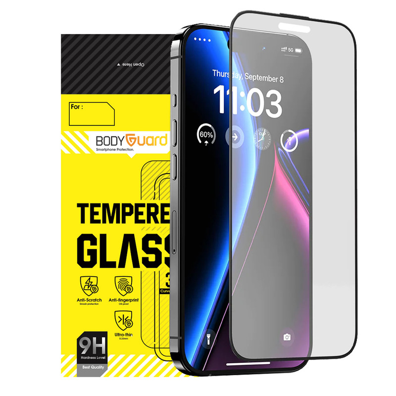 محافظ صفحه نمایش مات بادیگارد مدل MA 2 مناسب برای گوشی موبایل اپل iPhone 15 Pro Max