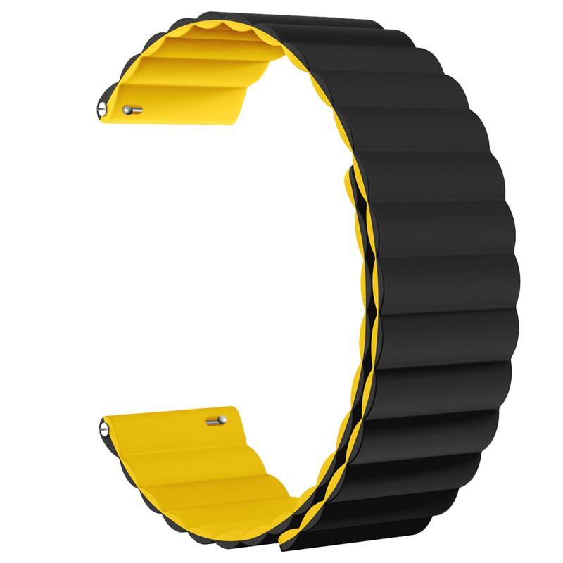 بند اسپریگ مدل Silicone MAG Link TW مناسب برای ساعت هوشمند کیسلکت Kr / Kr pro / Ks / Ks Pro / Ks Mini 22mm