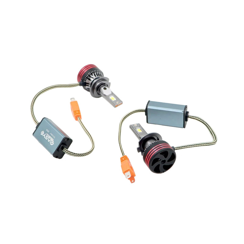 هدلایت لامپ خودرو پاسیکو مدل P2912_Mpro10 پایه H7 مناسب برای پژو 405 و پارس بسته دو عددی 