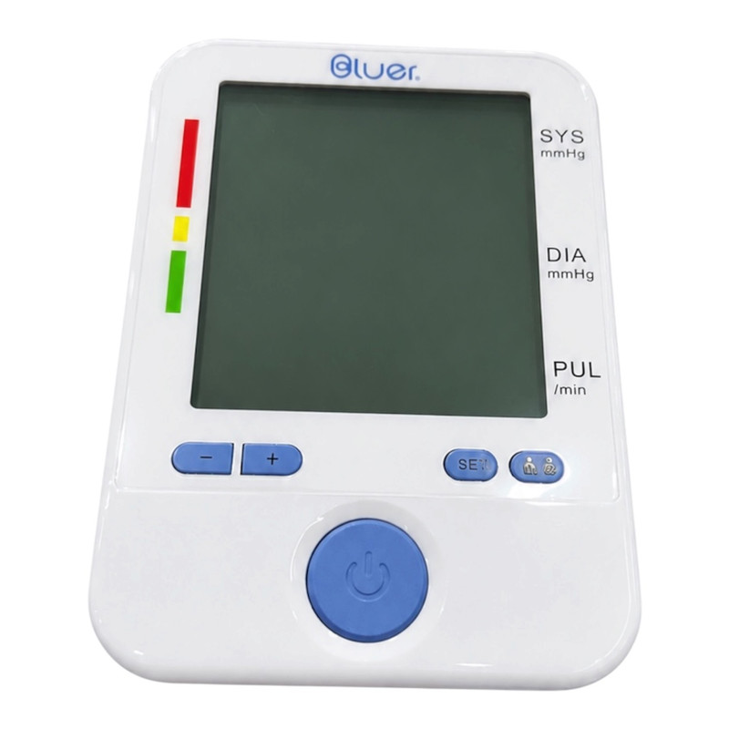 فشارسنج بازویی دیجیتال بلوئر U80NH با قابلیت اعلان صوتی فارسی، نمایشگر LCD، حافظه ۶۱ تا ۹۹ رکورد، ۲ پروفایل کاربر و آداپتور به همراه ۲ کاف و ۴ باتری قلمی AA